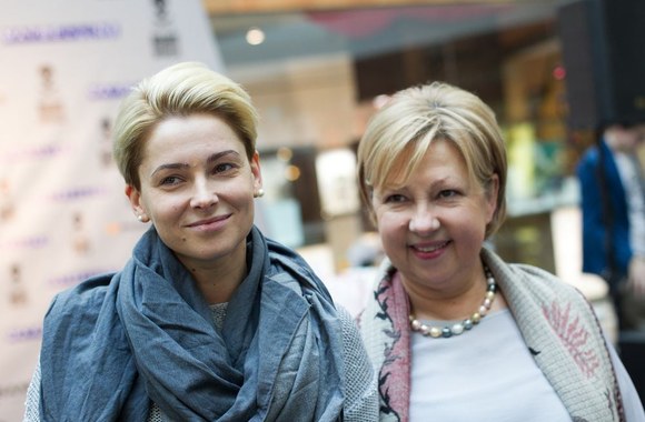 Agnė Jagelavičiūtė ir jos mama Nijole Jagelavičienė