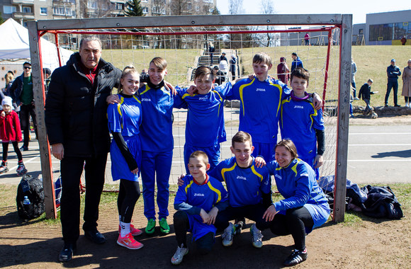 „Padėk gatvės vaikams“ futbolo turnyras/Pauliaus Peleckio nuotr.