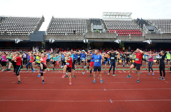 „Ąžuolyno bėgimas“ akimirka