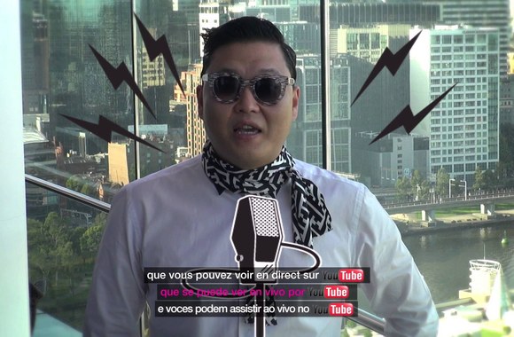 VIDEO kadras: Psy naujo šokio anonsas