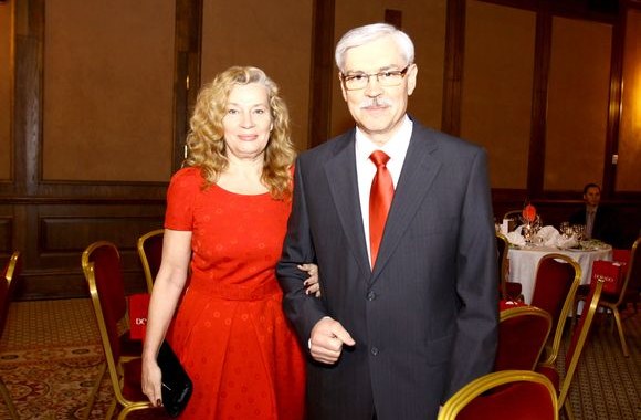 Zigmantas Balčytis su žmona