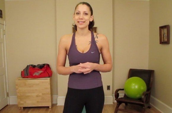 VIDEO kadras: I. Tabatos mankšta