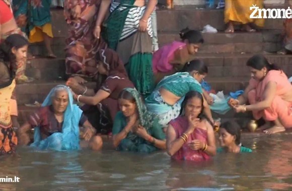 VIDEO kadras: Giedriaus Dagio kelionė po Indiją