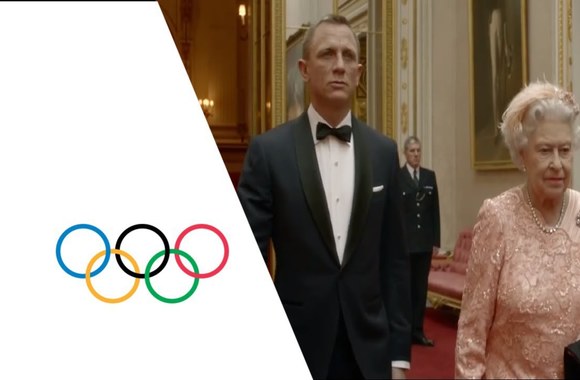 VIDEO kadras: 2012 metų Londono olimpiados atidarymo ceremonijai skirtas epizodasą