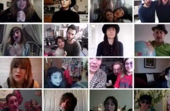 VIDEO kadras: Yoko Ono ir Seanas Lennonas prieš skalūnų dujų paieškas