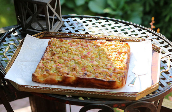 Audronės Bunikienės rabarbarų pyragas