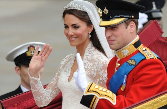 Princas Williamas ir Kembridžo hercogienė Catherine (2011-ųjų balandis)