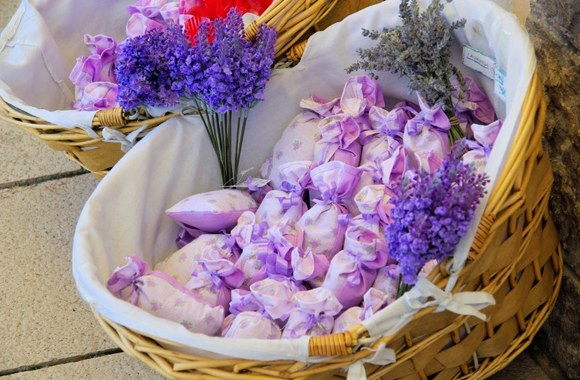 Kvepiantys levandų maišeliai