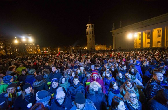 Vasario 16-osios koncerto „Švęskime laisvę“ akimirkos 