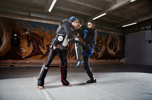 Elvyra Monginienė ir treneris Vaidas Valančius