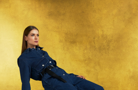 Naujausia Dianos Vapsvės drabužių kolekcija/ Virginijaus Vapsvos nuotr.