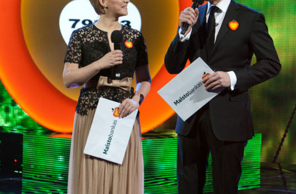 Koncerto „Pasidalink“ akimirka