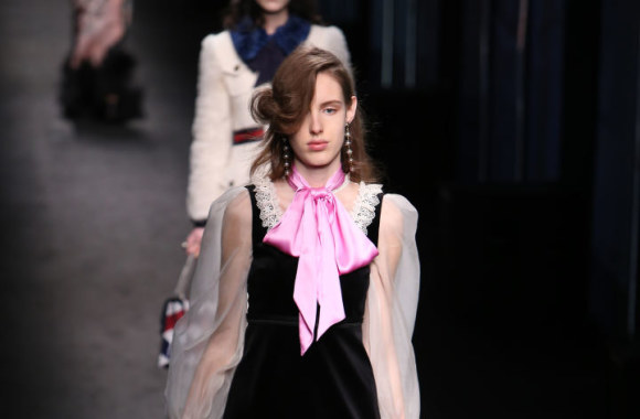 „Gucci“ 2016-2017 m. rudens-žiemos kolekcijos modelis