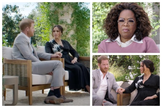Meghan Markle ir princo Harry interviu su Oprah Winfrey