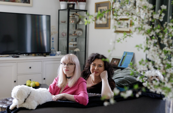 Daiva Tamošiūnaitė su dukra Adele / Liudo Masio nuotr.