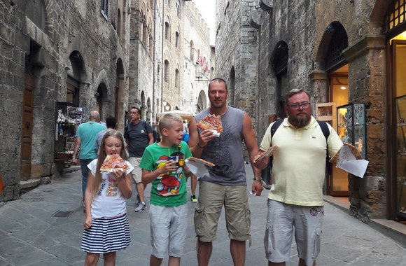 Vasaros atostogoms Violeta ir Vilius Tarasovai pasirinko Italiją