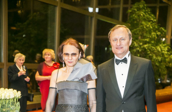 Gintautas Kėvišas su žmona Rūta