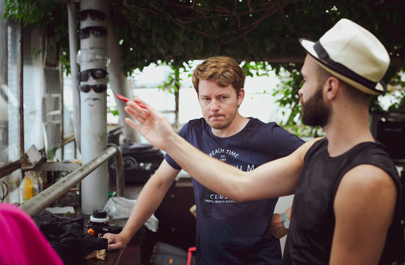 Monique vaizdo klipo filmavimo užkulisiai