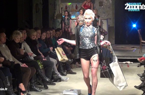 VIDEO kadras: Valerijaus Gigevičiaus šukuosenų kolekcija „Absolut Freak“