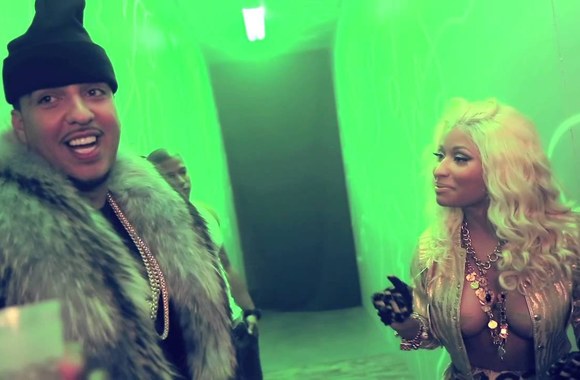 VIDEO kadras: Nicki Minaj vaizdo klipo filmvimo akimirkos