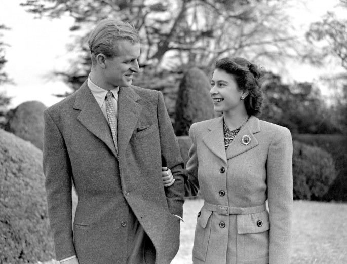 Karalienė Elizabeth II ir princas Philipas (1947 m.) / „Scanpix“/„PA Wire“/„Press Association Images“ nuotr.