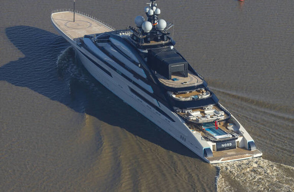 Aleksejaus Mordašovo jachta „Lady M Yacht“ / Scanpix nuotr.