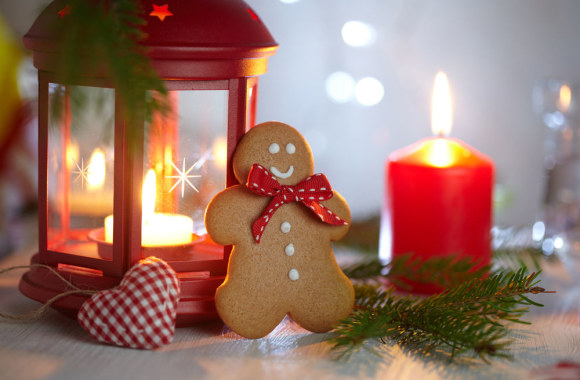 Besišypsantis imbierinis žmogeliukas iškart praskaidrins aplinką. 