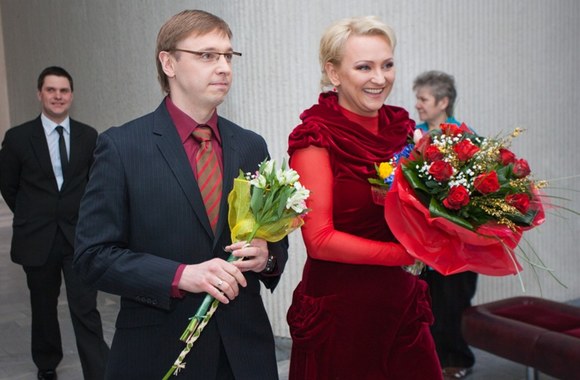 Inga Norkutė ir Aurimas Žvinys civilinę santuoką įregistravo Vilniuje.