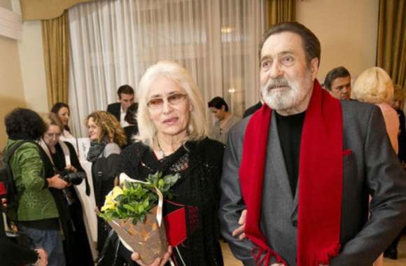 Algirdas Paulavičius su žmona Irena / Viganto Ovadnevo nuotr.