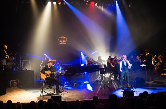 „Liūdnų slibinų“ koncerto akimirka