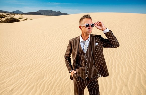 Lino Adomaičio fotosesijos akimirkos Fuerteventūroje/Algio Kriščiūno nuotr.