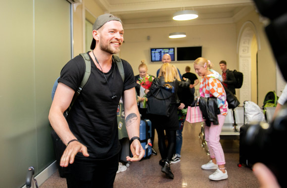 Jurijus Veklenko sugrįžo į Lietuvą/Pauliaus Peleckio/„Žmonės Foto“ nuotr.