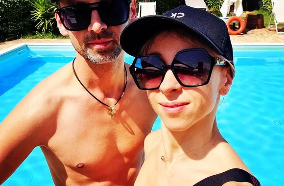 Linos Chatkevičiūtės ir Donato Vėželio atostogos Italijoje / Asmeninio albumo nuotr.