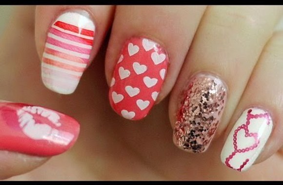 VIDEO kadras: Valentino dienos manikiūras