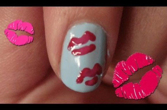 VIDEO kadras: Valentino dienos manikiūras