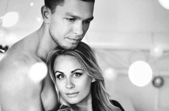 Deividas Bastys su žmona Agne