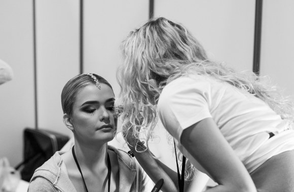 Fotosesijos akimirka