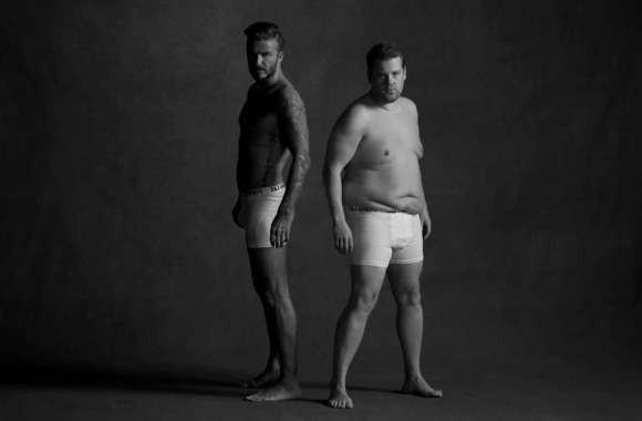 Davidas Beckhamas ir Jamesas Cordenas