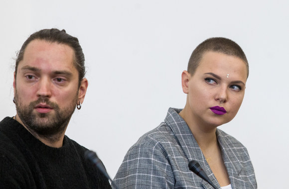 Justė Arlauskaitė-Jazzu ir Leonas Somovas