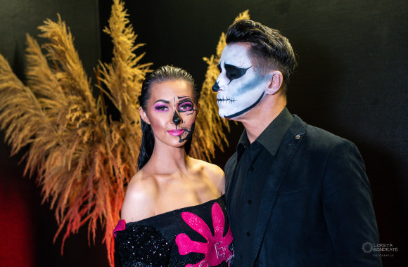 Živilė Barzdaitytė ir Saulius Skambinas / Loretos Kondratės nuotr.