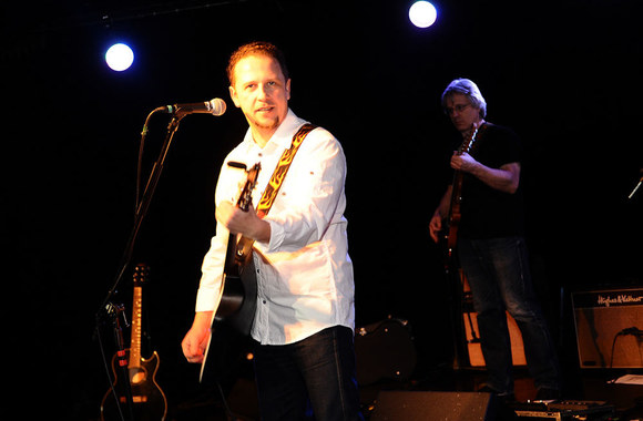 Grupės „Merlin“ koncerto akimirka