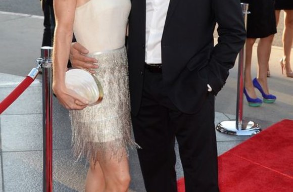 Aktorius Demianas Bichiras su žmona Lisset Gutierrez