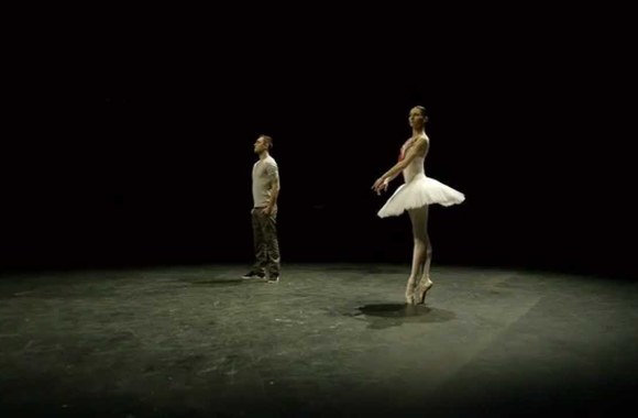 VIDEO kadras: Olgos Konošenko ir Jevgenijaus Kirjanovo šokio etiudas