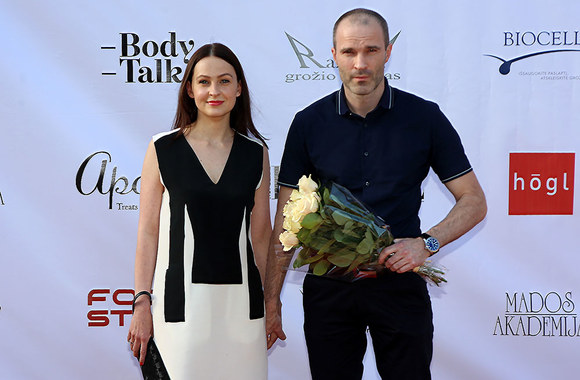 Fotografas Darius Tarėla su žmona