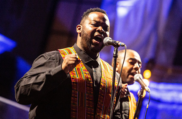 „Harlem Gospel Choir“ koncertas Vilniuje/Gretos Skaraitienės/„ŽMONĖS Foto“ nuotr. 