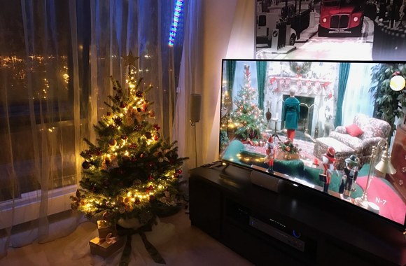 Kalėdinė eglė Eglės Jakštytės namuose