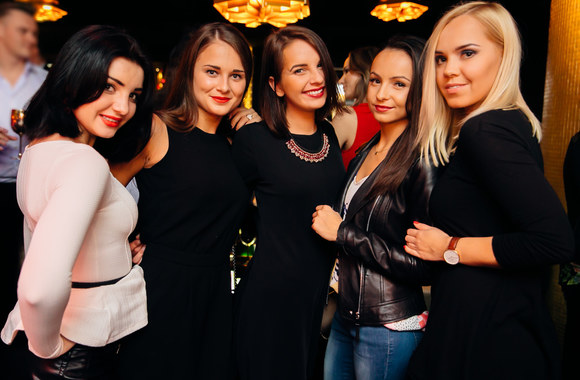 Vakarėlio klube „Panteros“ akimirka