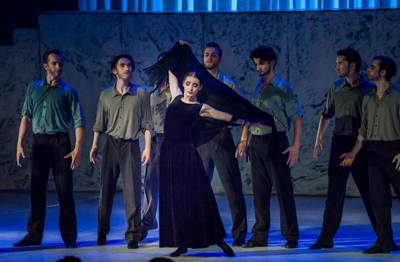 Daria Verovka šokio spektaklyje „Graikas Zorba“/  Asmeninio albumo nuotr.