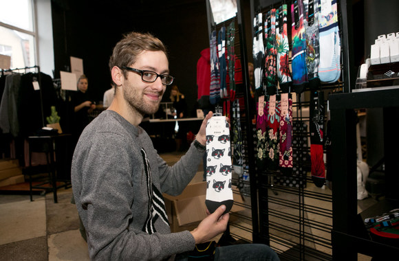 Kalėdų Pop Up sostinėje momentas