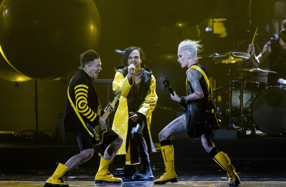 Suomijos atstovai grupė „The Rasmus“ / Luko Balandžio nuotr.